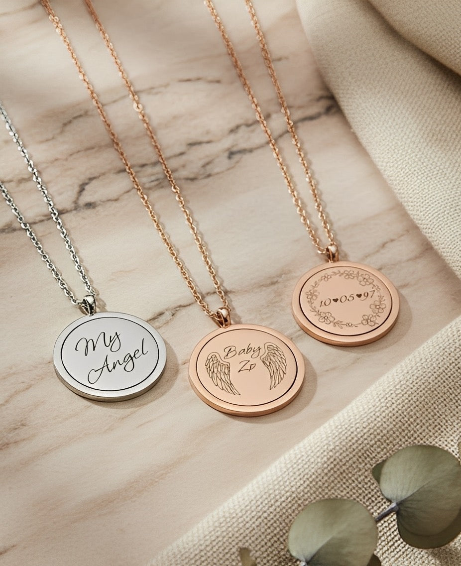 Spinning Stainless Steel Necklace